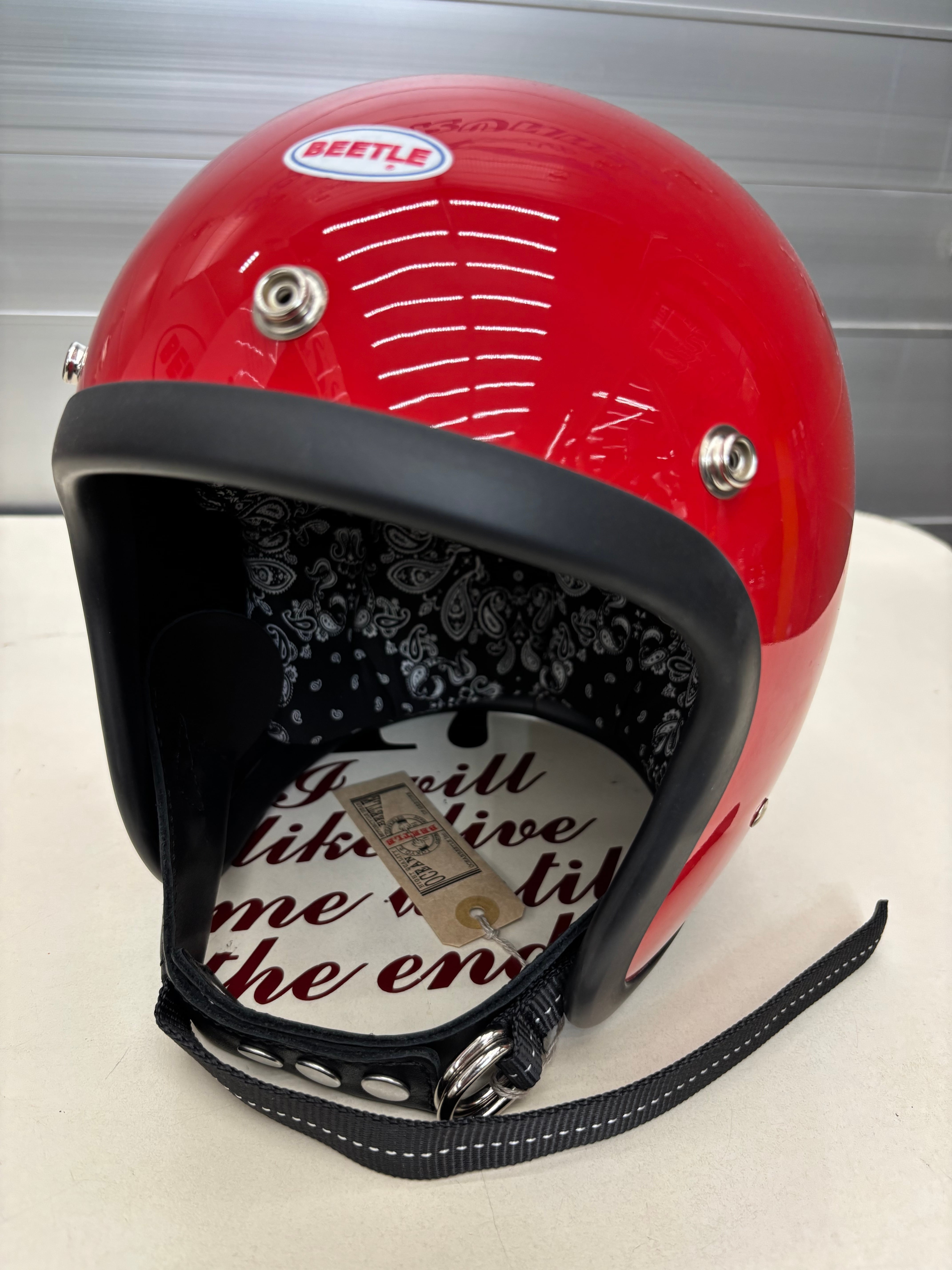 オーシャンビートル LAC イエロー Wストラップ Lサイズ ペイズリーインナー オーシャンビートル LAC イエロー Wストラップ Lサイズ ペイズリー