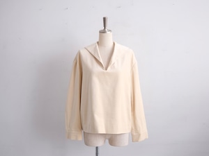 TENNE HANDCRAFTED MODERN “ sailor pullover “ velvet moss green