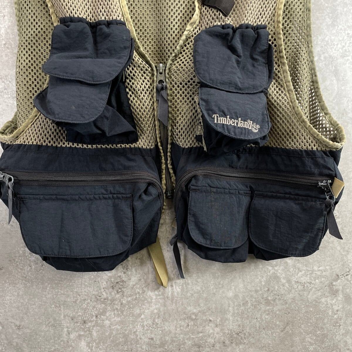 90年代 Timberland ティンバーランド フィッシングベスト メンズM 古着