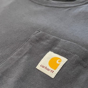 【Carhartt】ポケット Tシャツ 胸ポケット ロゴ XL オーバーサイズ カーハート US古着 アメリカ古着