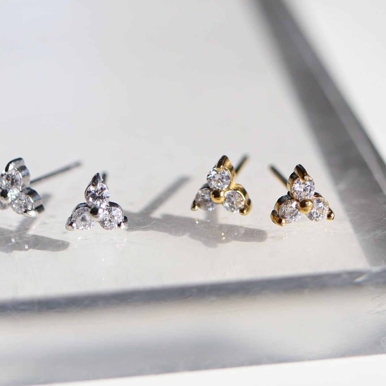 ミニサイズ】stainless blossom pierce SP418 | RIN. accessory