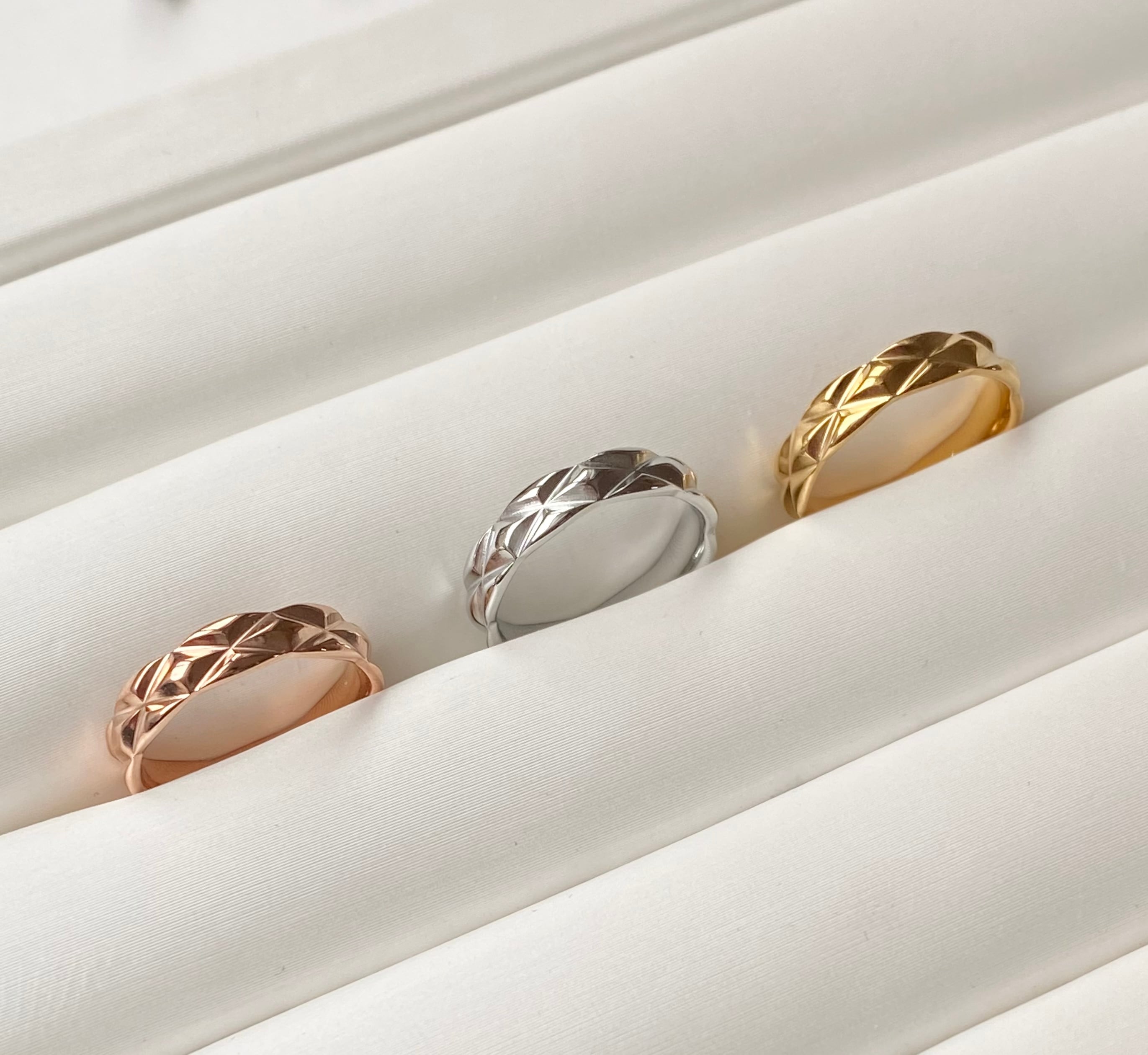 ピンキー クロスカット リング MR0114 | emu