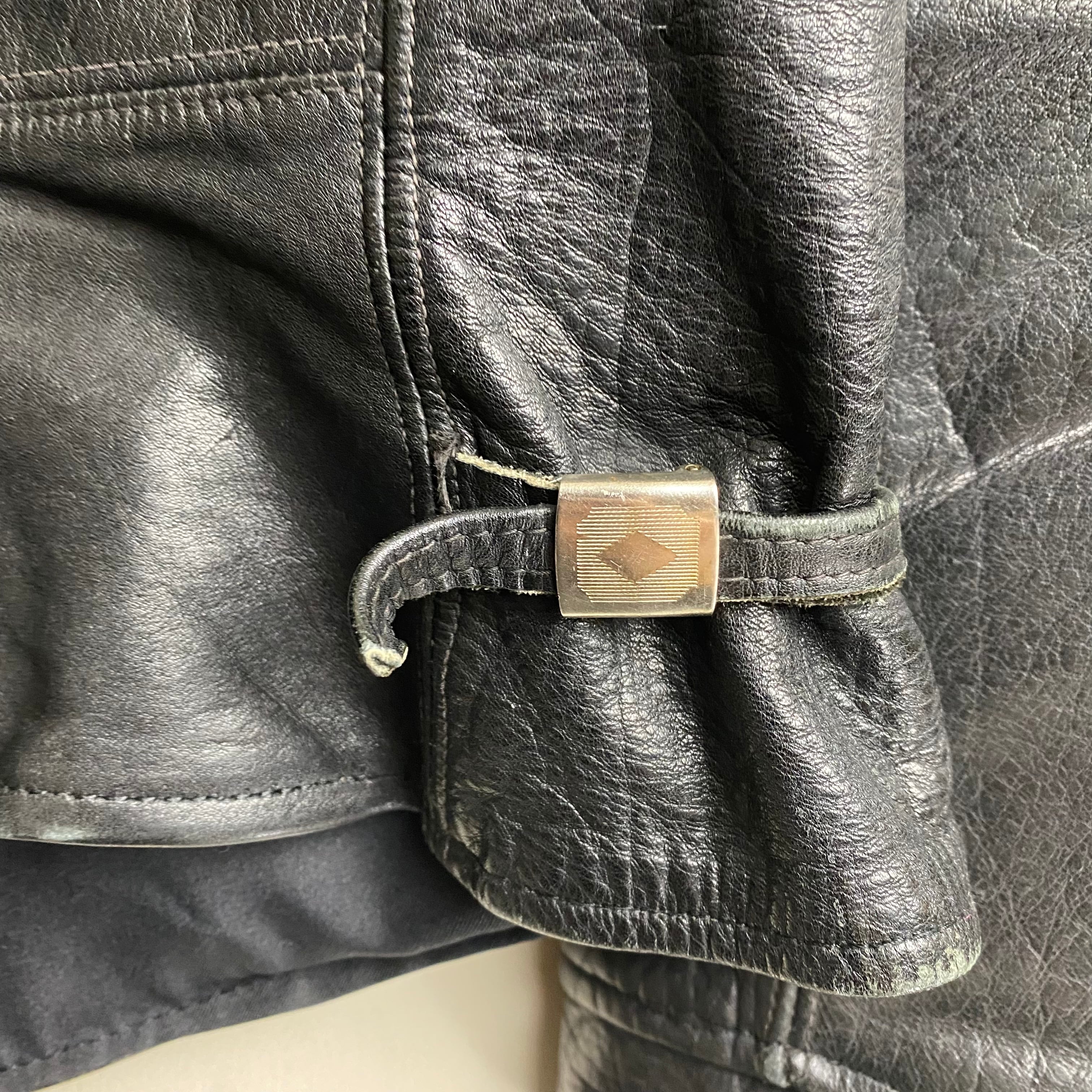 vintage 1940's leather sports jacket | NOIR ONLINE