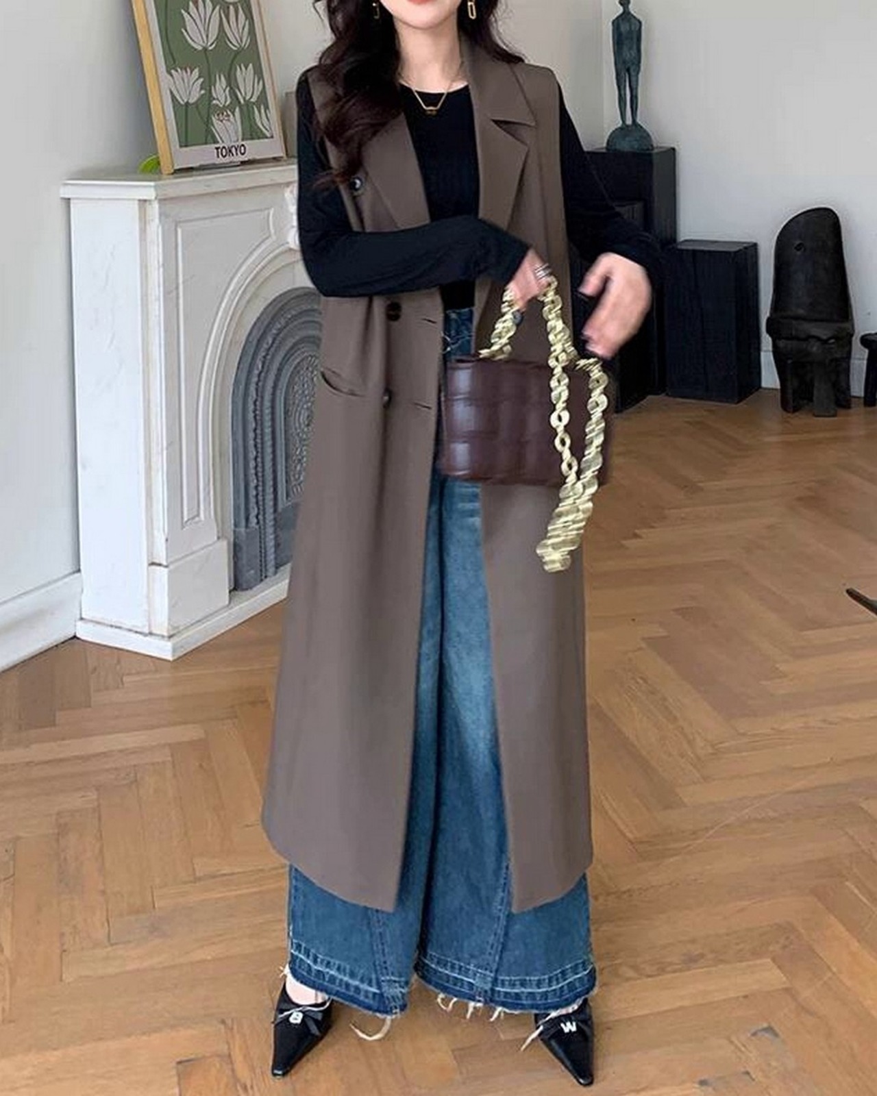 ロングジレベスト A0574 - 3