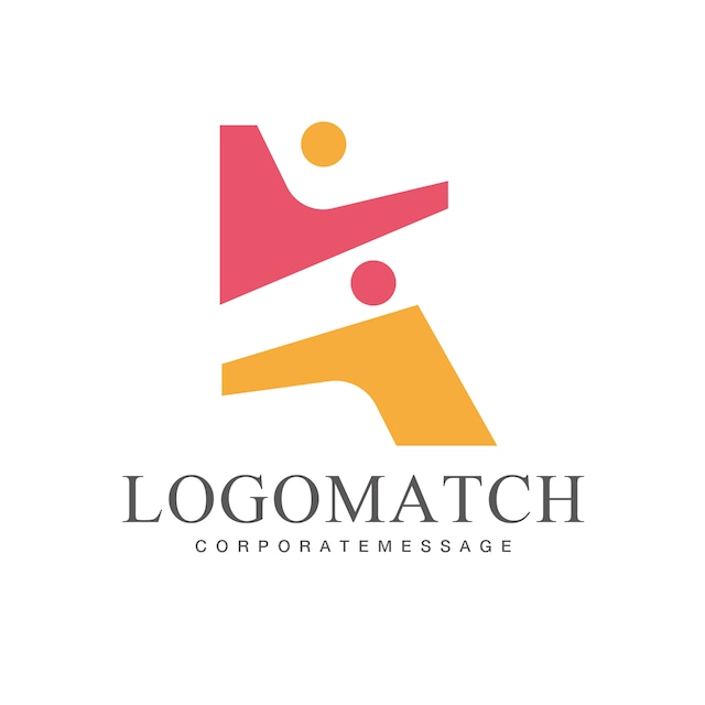 支え合う人Kのロゴ