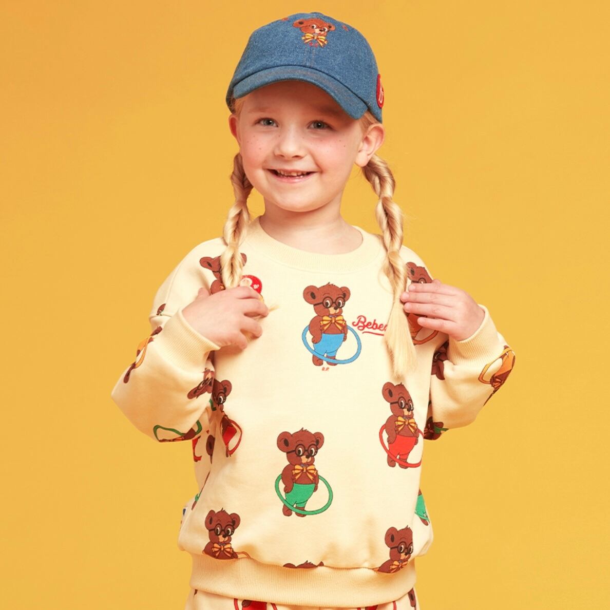 BEBE DE PINO] All over lacey sweatshirt 正規品 韓国ブランド 韓国