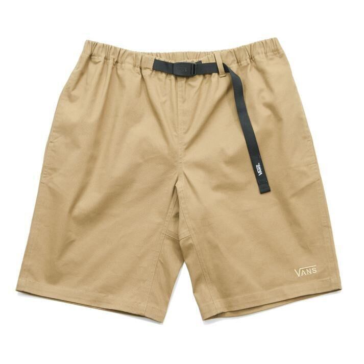 VANS (バンズ) M VANS CLIMING SHORT ショートパンツ ベージュ 121H1150200