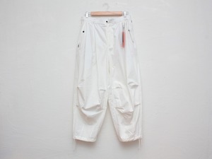 TIGHTBOOTH - SNOW BALLOON PANTS. WHITE