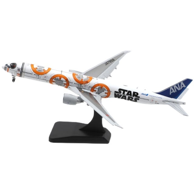 1：400 　ANA　B777-300ER　スターウォーズ　BB-8　JA789A　フラップオープン |  キリシマ飛行機｜航空機・民間機・自衛隊・宇宙関連グッズ通販