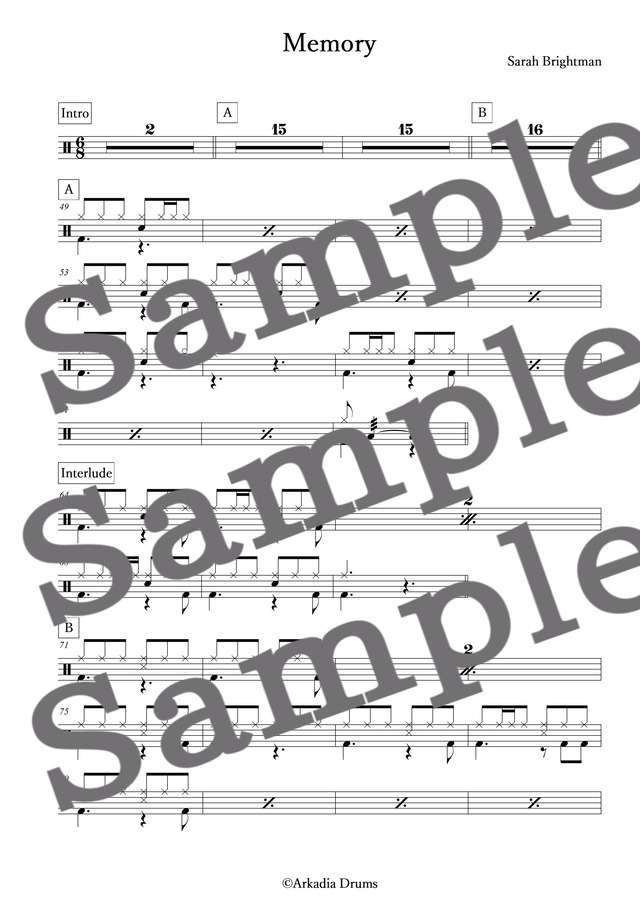 Memory（Sarah Brightman）