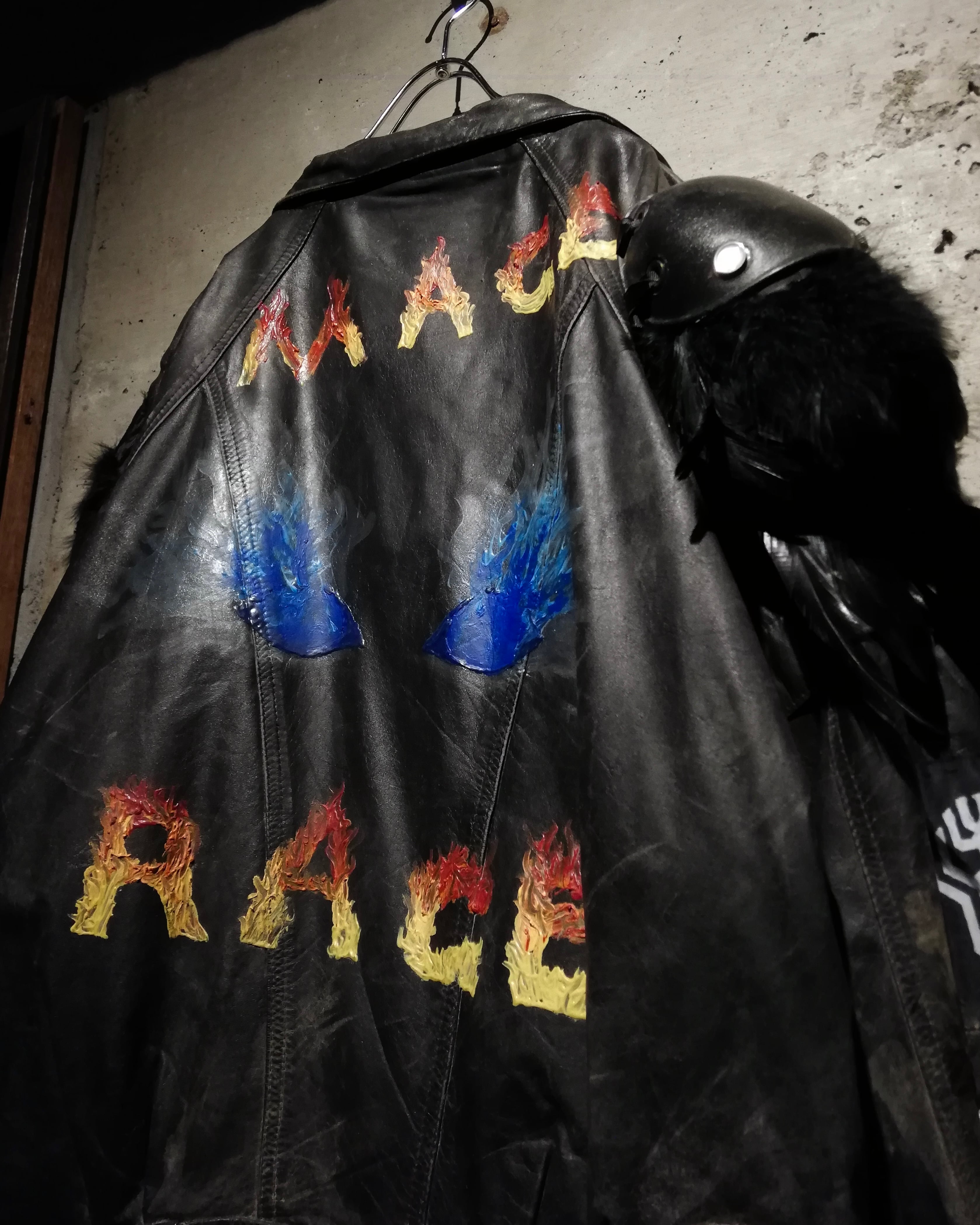 Caka】Chaos Custom Vintage Leather Jacket | Caka(カカ）下北沢古着