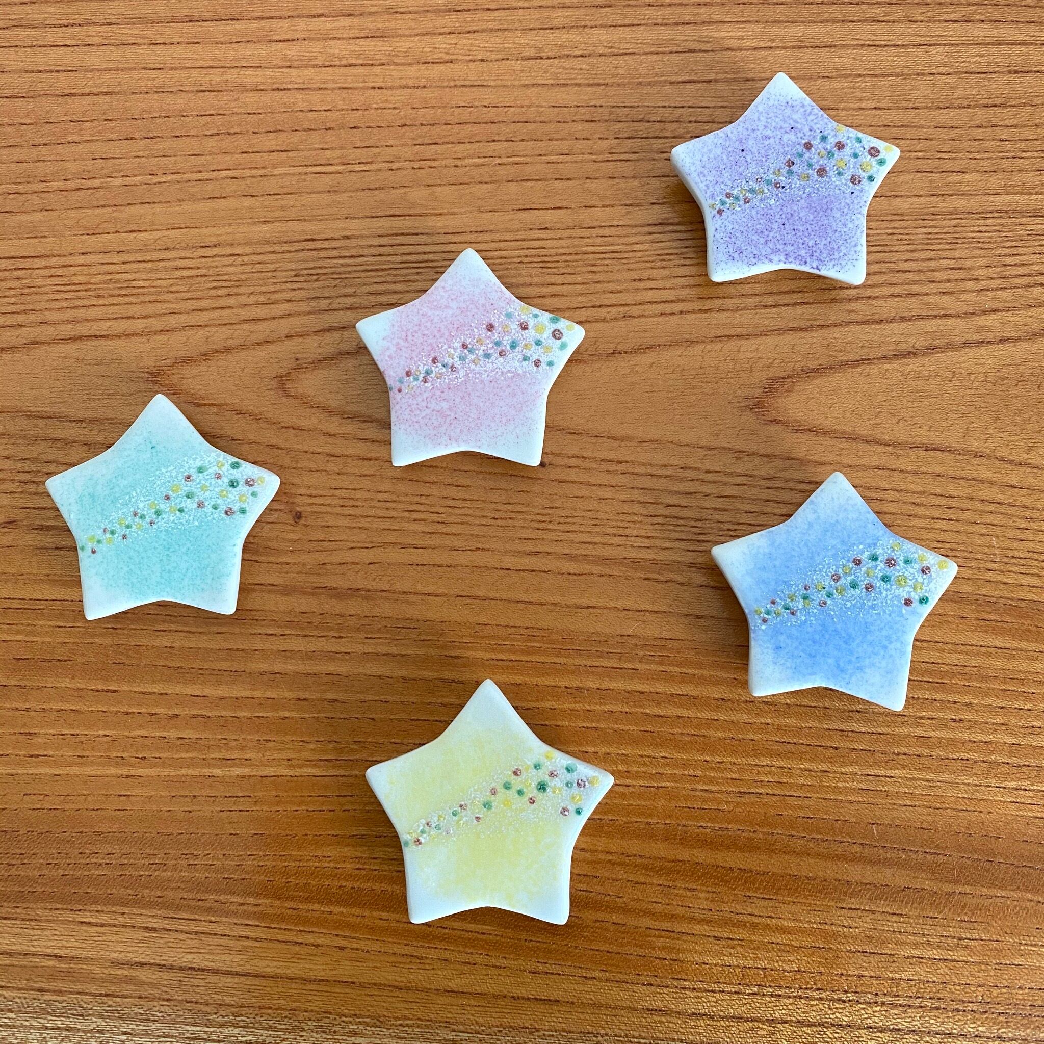 京焼 清水焼 星型 箸置き 環兎 Kanto