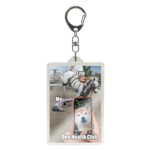 Key-ring (Life/Me/Dog Health Club)