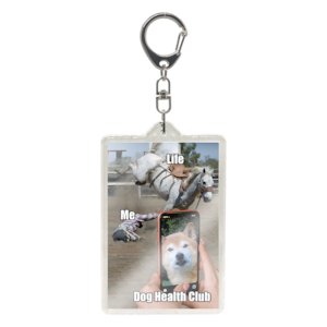 Key-ring (Life/Me/Dog Health Club)