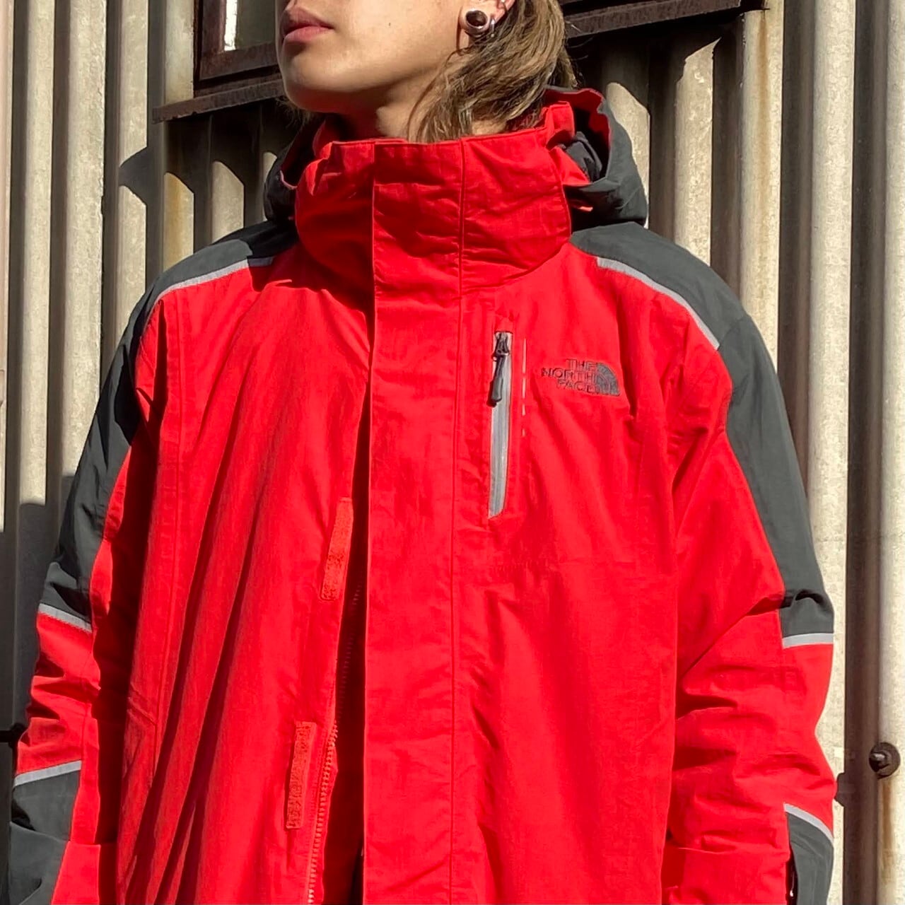 THE NORTH FACE ザ ノースフェイス HYVENT バイカラー 中綿入り