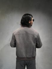 【音速色気】スウェード調ショートブルゾン