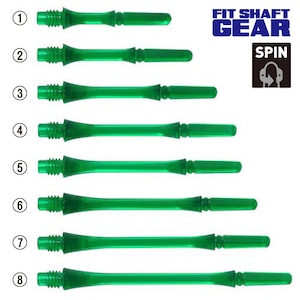 FIT GEAR Slim [SPIN] Clear Green