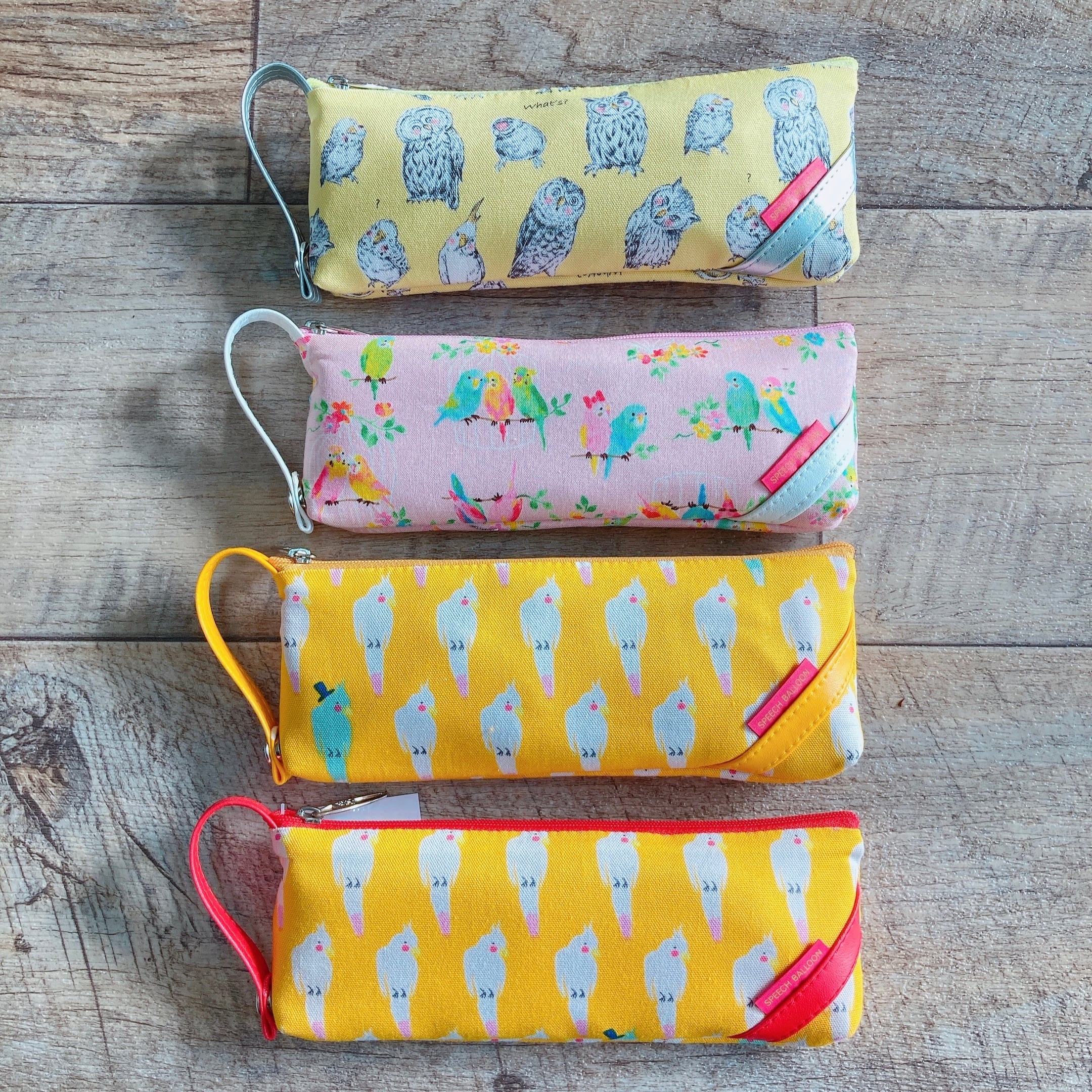 20cmポーチ セキセイインコ マチあり