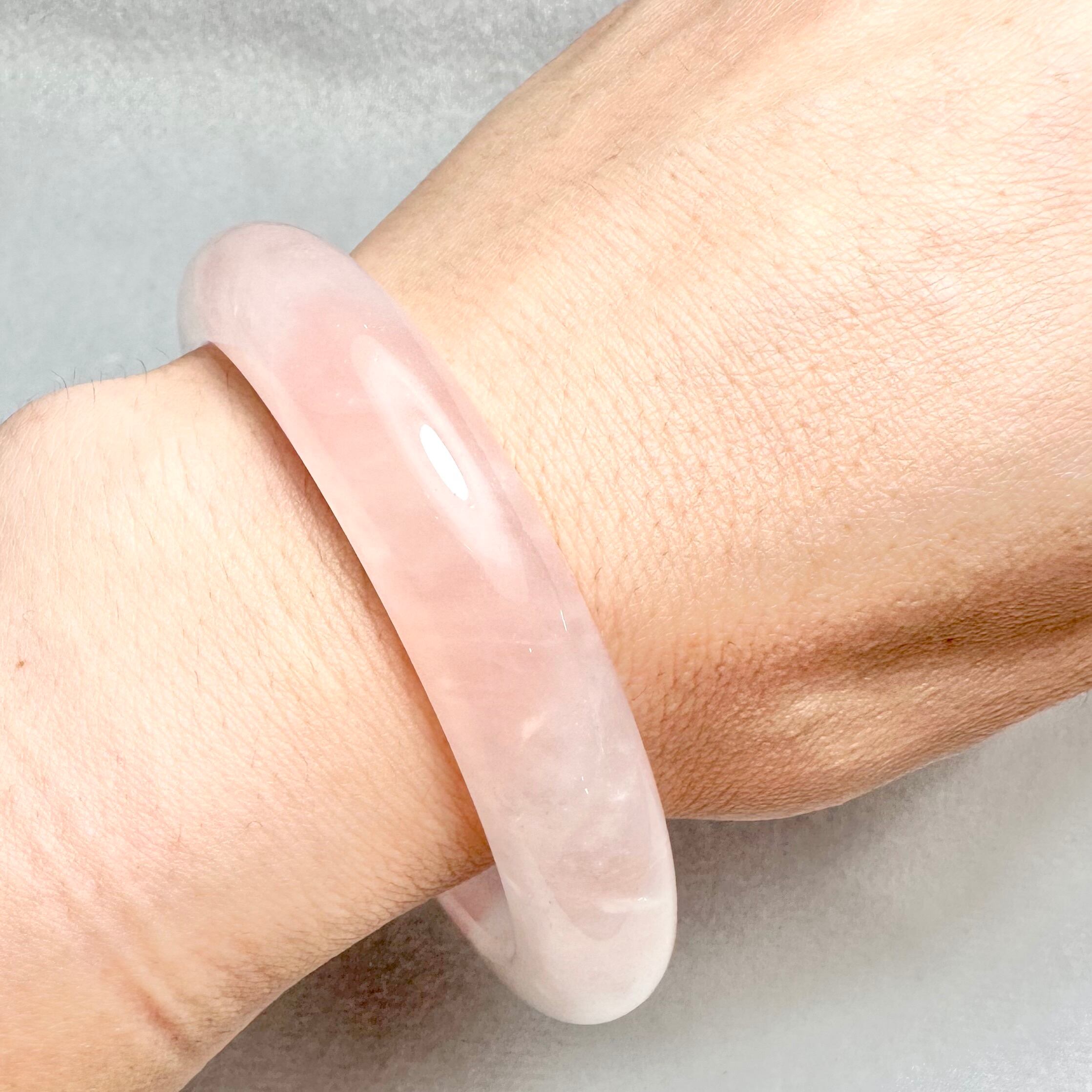 チャロアイトバングルクリ抜きNO25-1436