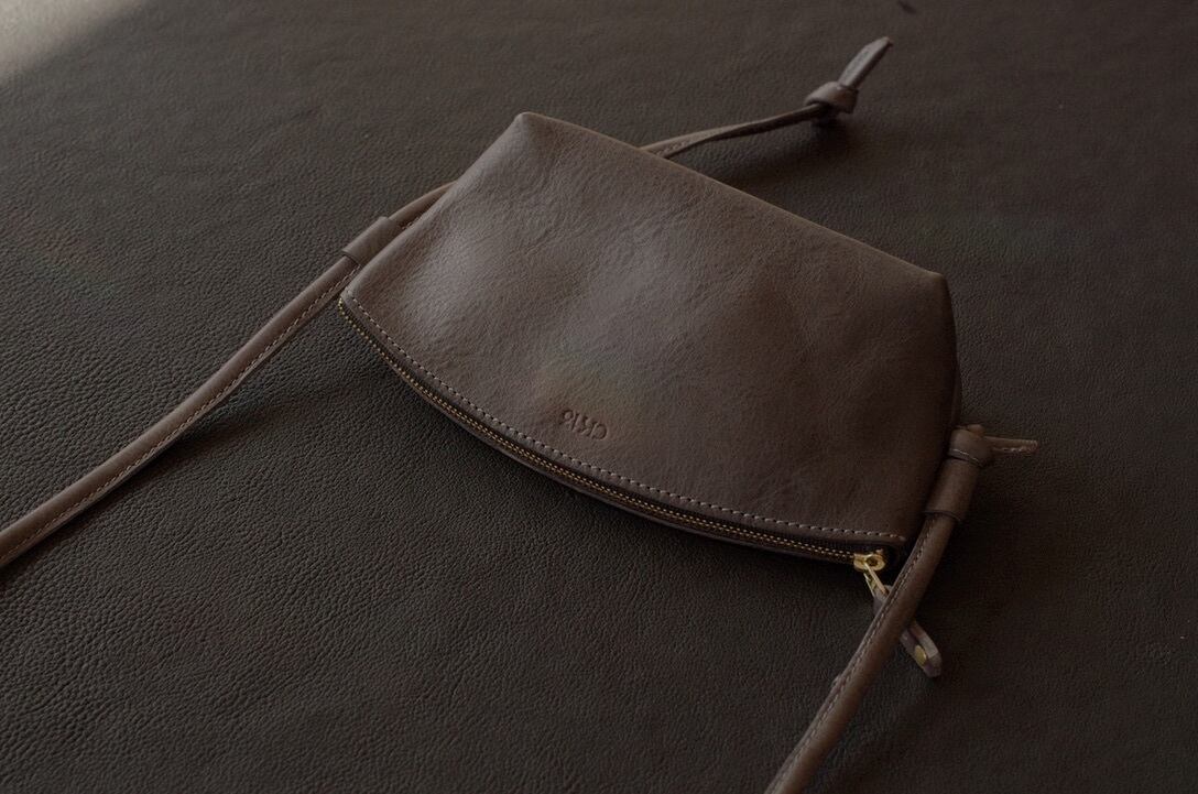 イタリアンレザー ショルダーポーチ 現在受注制作品