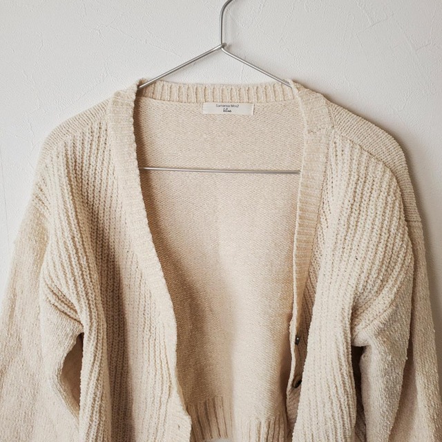 【USED】サマンサモスモス　カーディガン　フリーサイズ　美品
