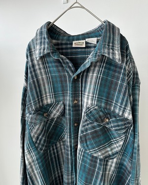 -Five Brother- Vintage 90s 2XL Flannel Check Shirt