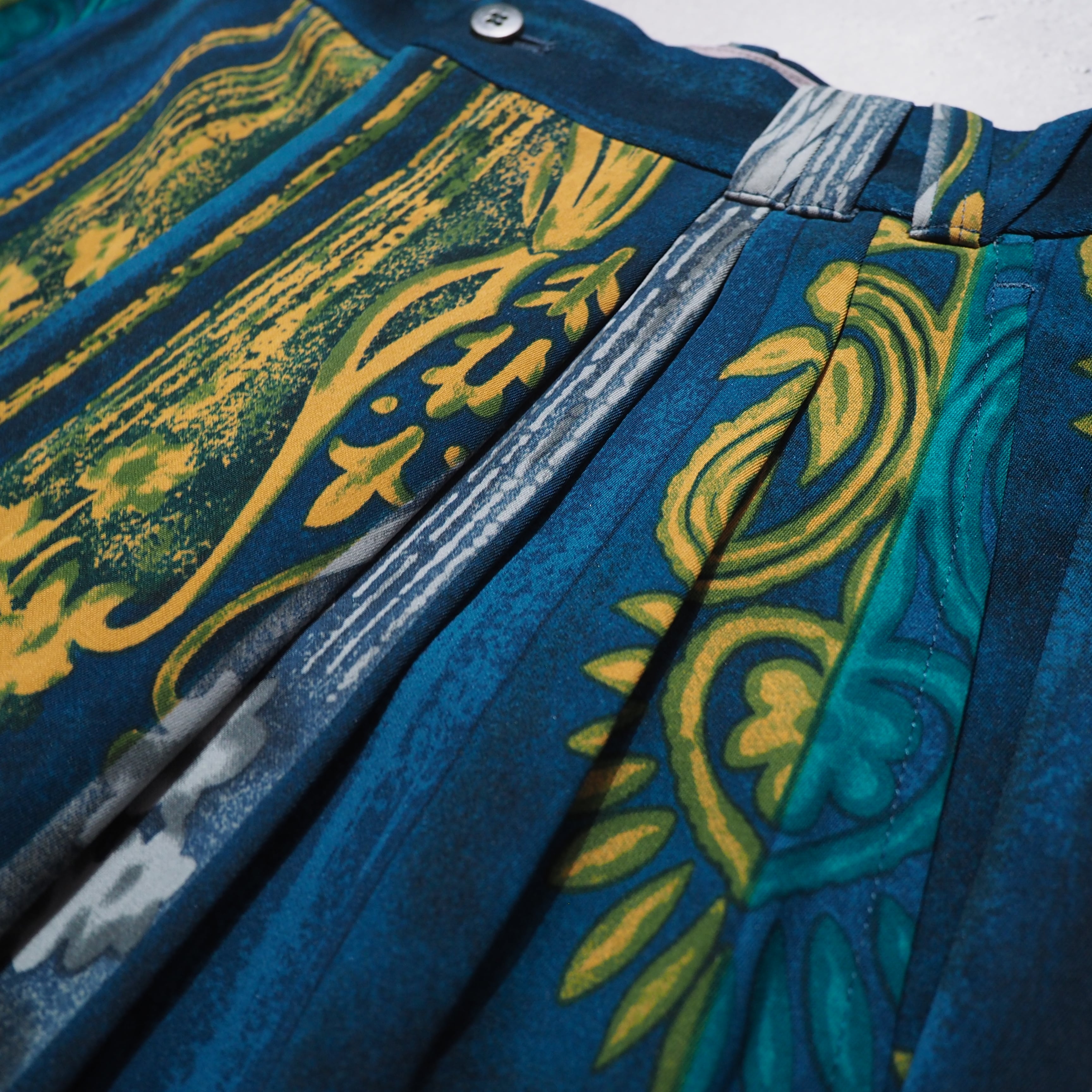 1990s Japanese Designers vintage three tuck Slacks pants