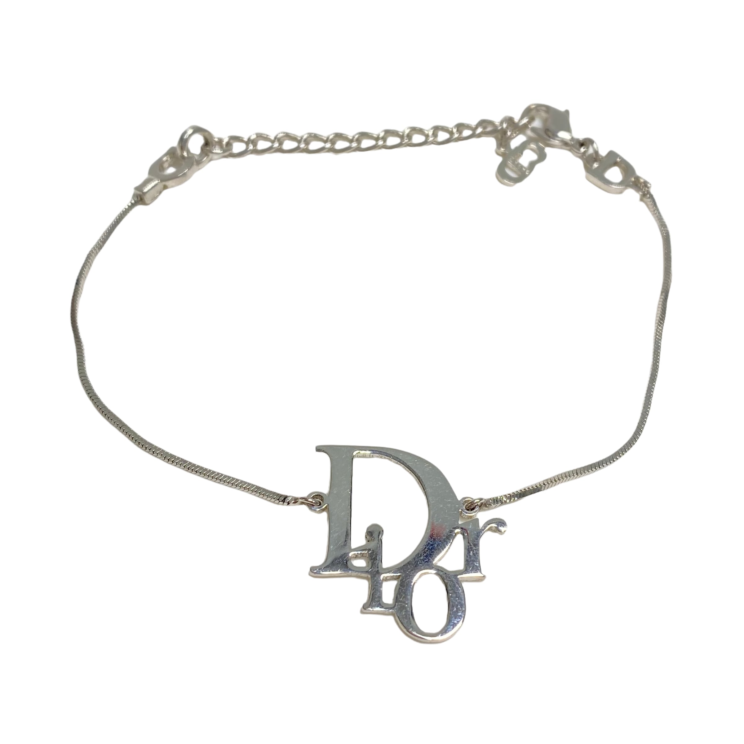 【美品】Dior ロゴブレスレット