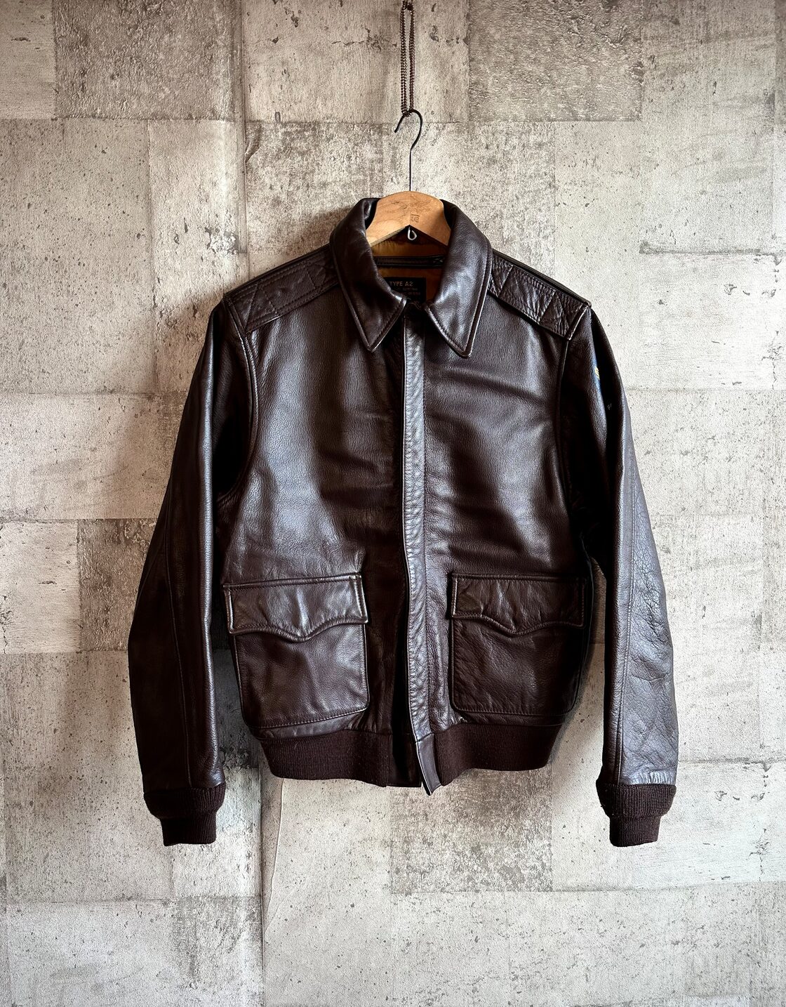 US.ARMY / AIR FORCE “ N.S.CO,LTD ” TYPE A-2 FLIGHT JACKET OLD 