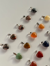 Heart Mix Beads Necklace［SSN098］