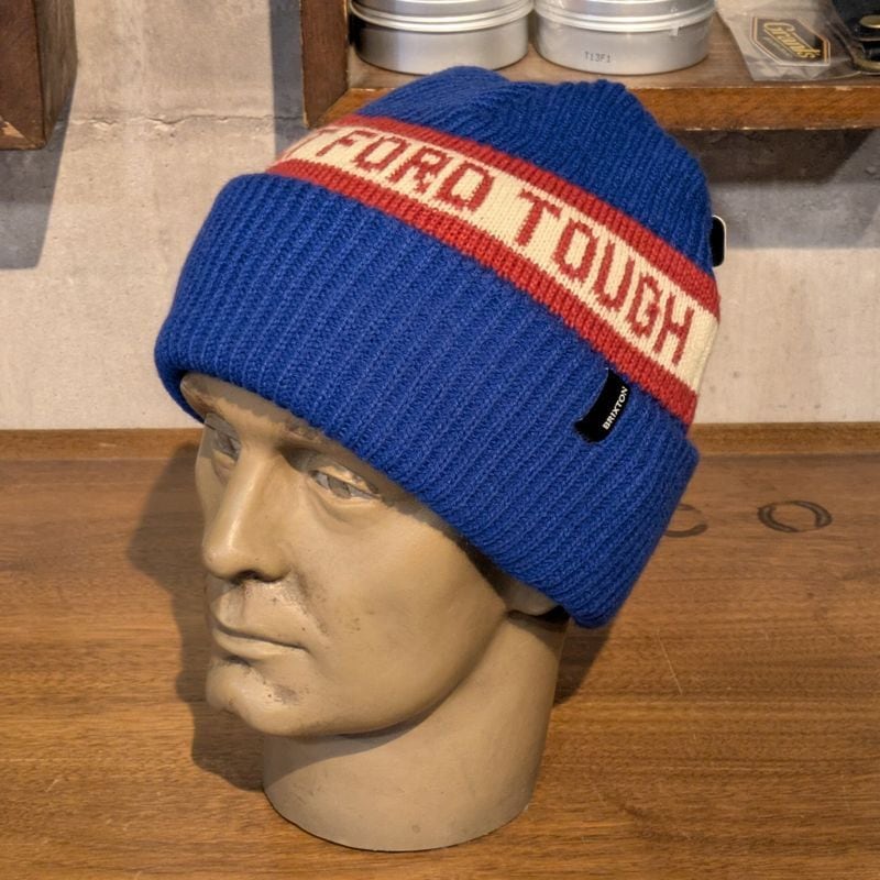 BRIXTON × FORD "BUILT TOUGH BEANIE" ビーニー