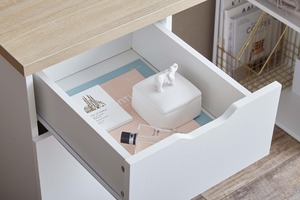 【幅120cm】Ella 収納付きデスク