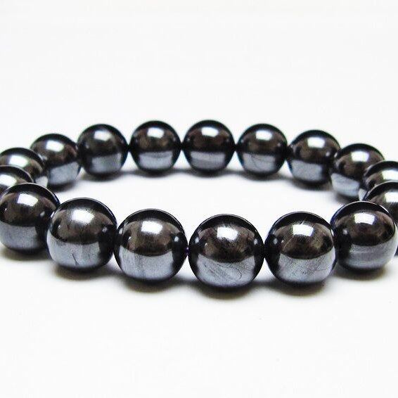 スギライト ブレスレット 12mm ブラックスギライト ブレスレット ブレス 一点物 メール便可 [M便 1/10] 111-47238