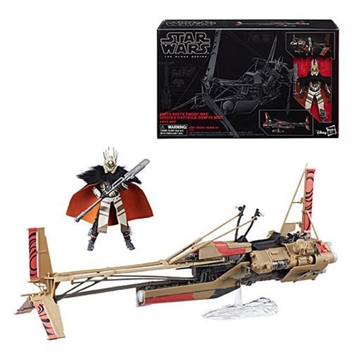 スター・ウォーズ ブラックシリーズ デラックス 2018 フィギュア &ビークル エンフィス・ネスト &スウープ・バイク [ハン・ソロ]