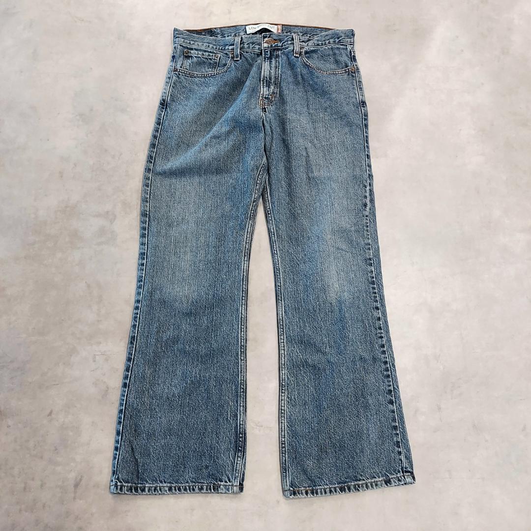 リーバイス527 Levis W34 フレアデニム 青 古着 00s 20228