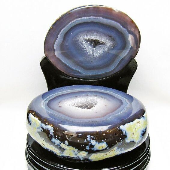 6.2Kg トレジャーメノウ アゲート ジオード 台座付属 一点物 175-1491