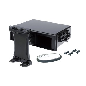 【在庫処分】槌屋ヤック(Tsuchiya Yac) 車内用品 車内オーディオ用品 DIN BOX タブレットホルダー ブラック VP-D13