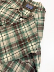 70s PENDLETON WOOL SHIRT MADE IN USA Size M