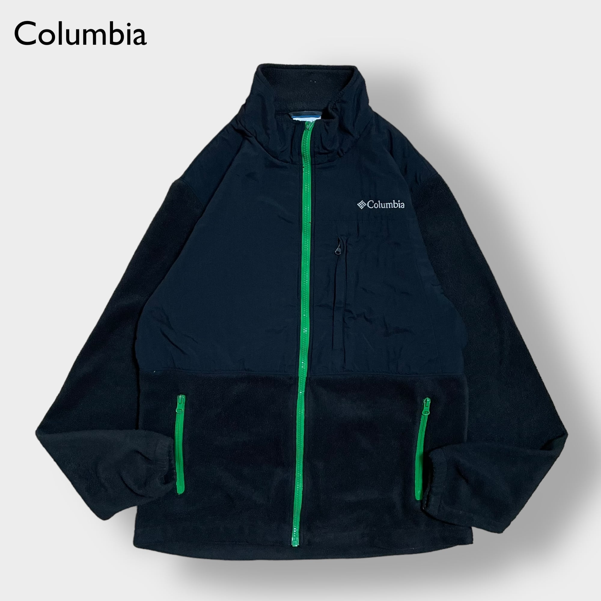 コロンビア Columbia ナイロンジャケット ワンポイント ブラック