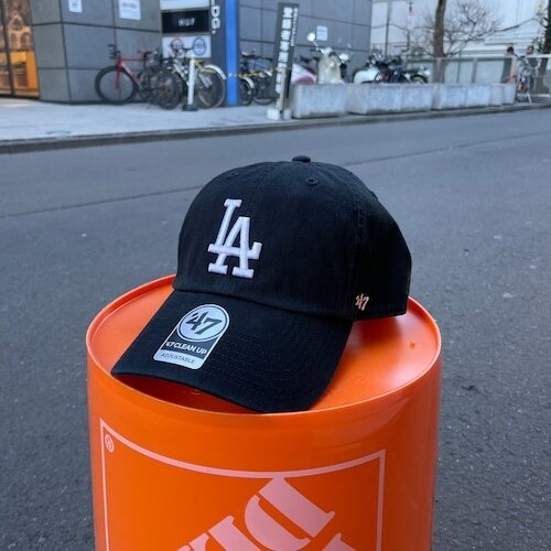 '47 clean up cap "LA Dodgers" : black