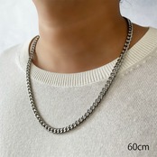 Chain Necklace Six-sided Single 2mm