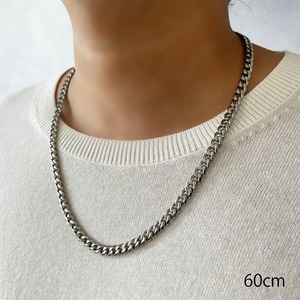 Chain Necklace　Six-sided Single　2mm