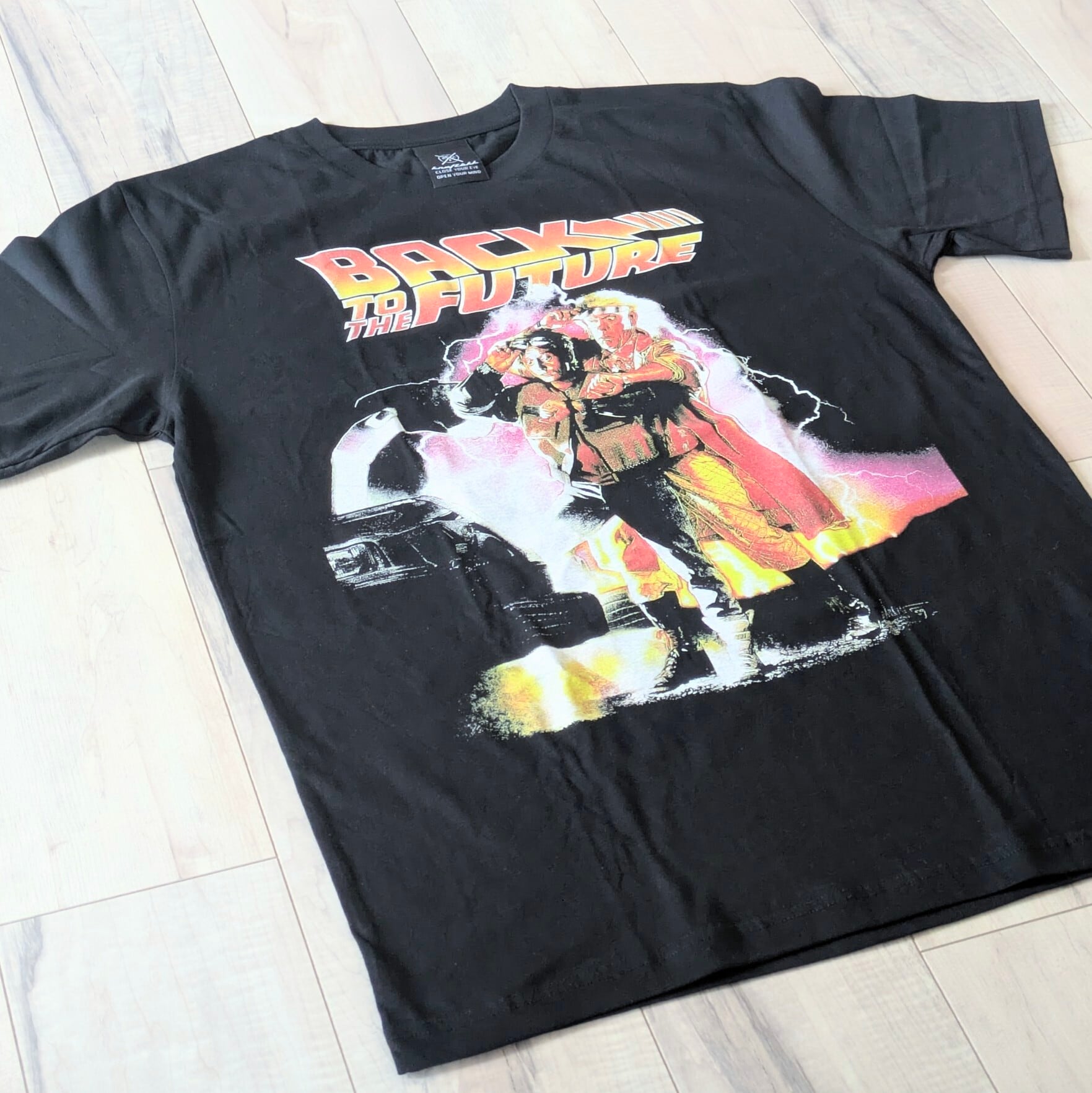 【 バックトゥザフューチャー（Back to the FutureⅡ）】マーティ&ドク / 映画Tシャツ / Tシャツ〚アメリカン雑貨 アメトイ〛