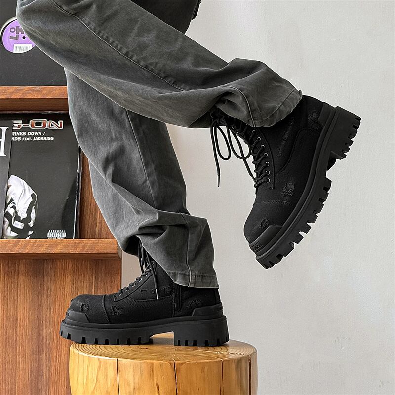 靴 Urban Cypher Grain Layer Boots Rugged Battalion Boots | Urban Cypher