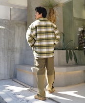 【#Re:room】COLOR SWITCHING WIDE CHINO［REP235］