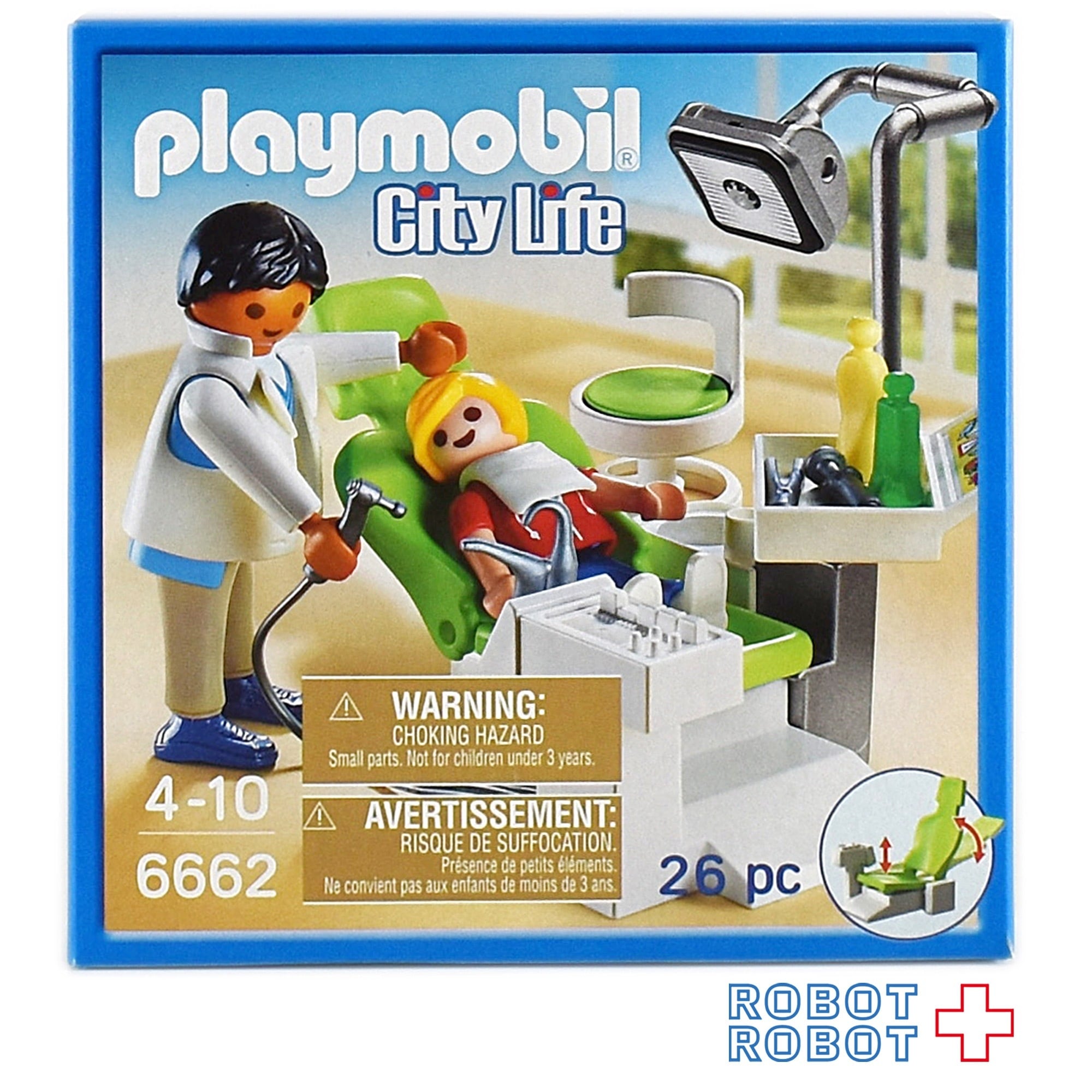 playmobil 病院3203 3906 3927 3980 検問 歯医者 New 1997