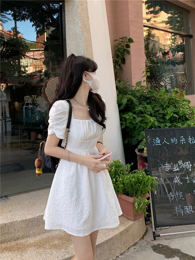 サマージャカードスタンダードスリーブホルタードレス レトロ 夏物 モンロー4043713662