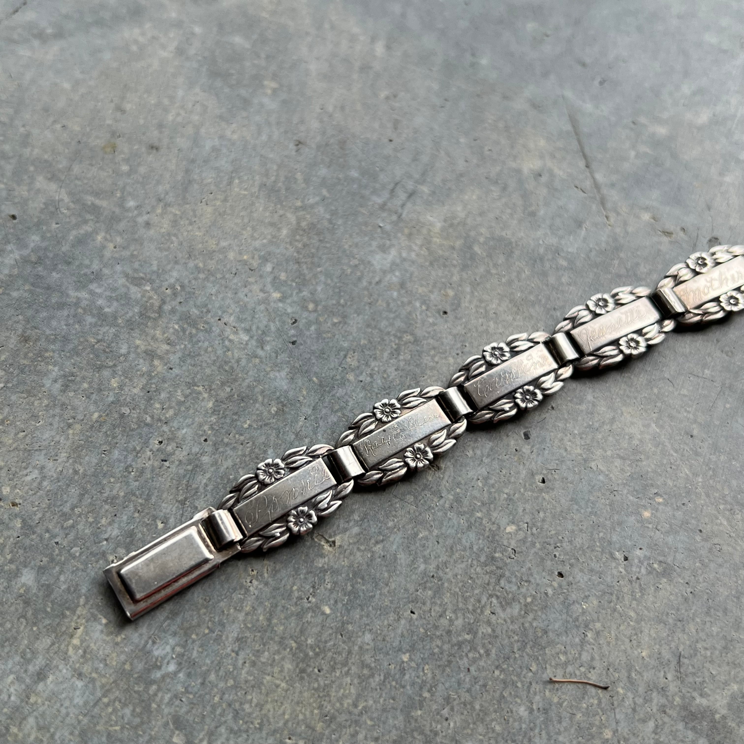 1940s WW2 USAAF SWEET HEART JEWELRY BRACELET | BUFF STOCK YARD