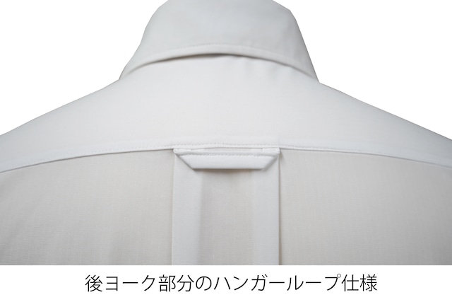 コンフォートオーシャンニットシャツ WHITE