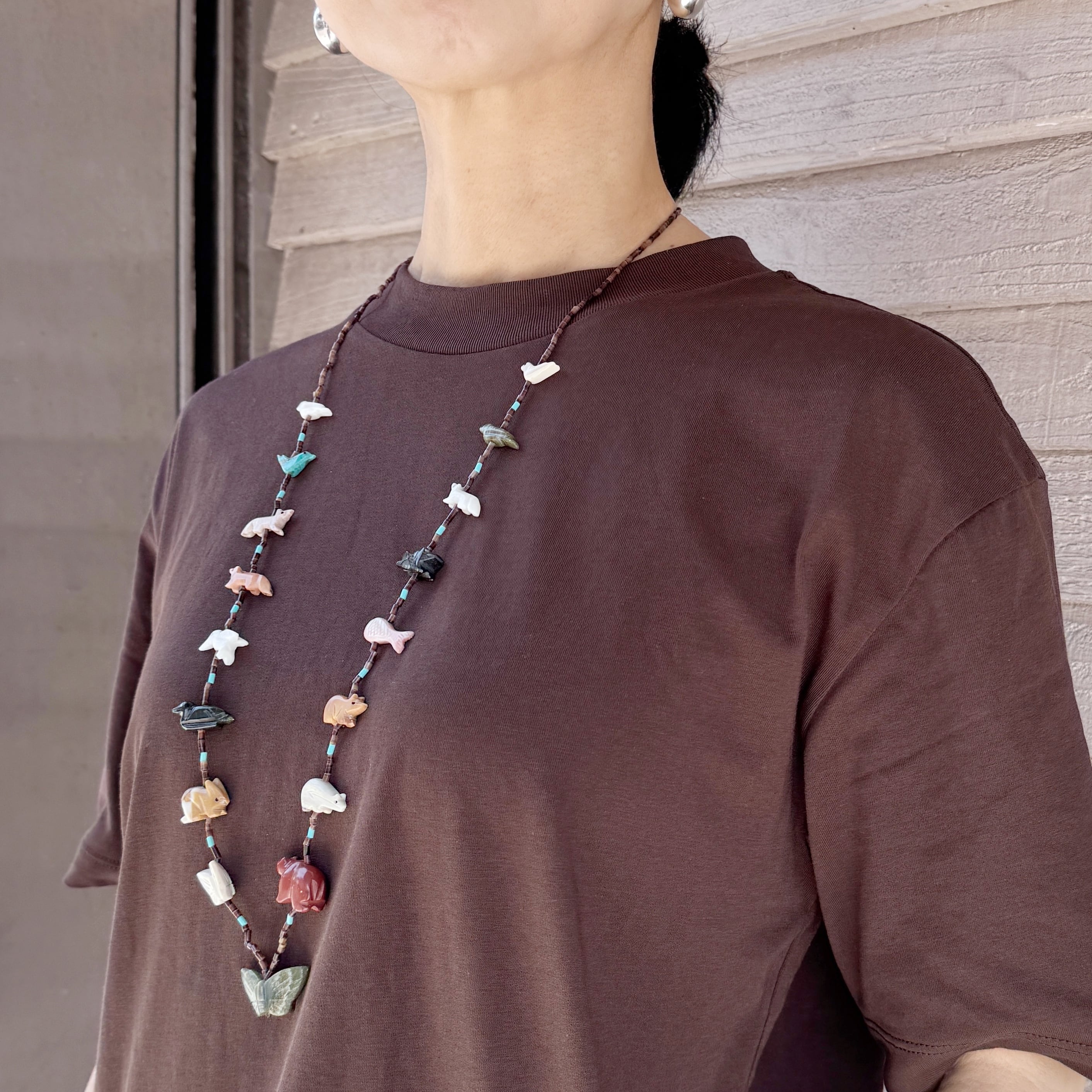 Indian Jewelry》一点物 バタフライ フェティッシュネックレス 鳥